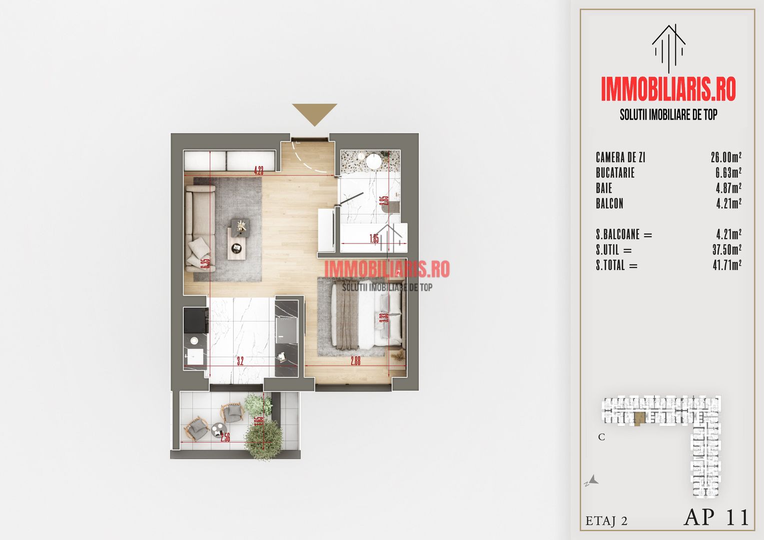 N. Teclu Metrou - Ansamblu Nou - Parcuri - Direct Dezvoltator - Schiță 2