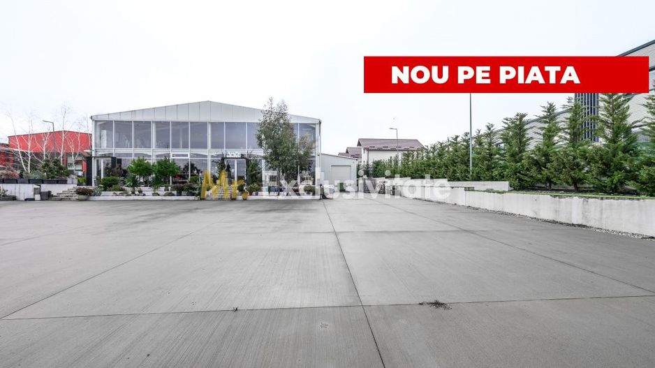 Hală industrială / spațiu comercial – VÂNZARE – DN 65B – Bradu, zonă comercială - Poză 1