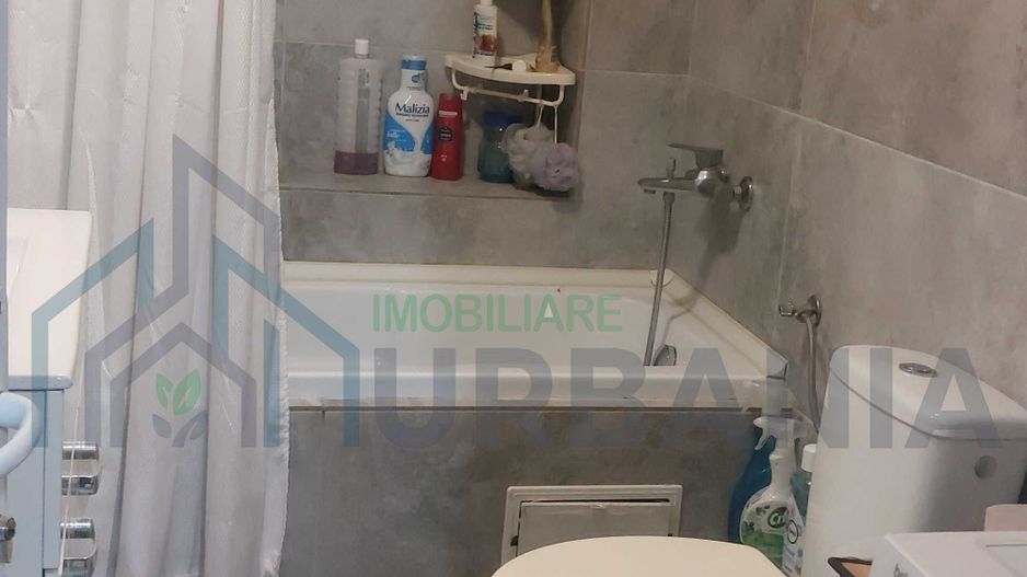 Garsonieră decomandată, 28 mp, demisol, de închiriat în Iași - Poză 8