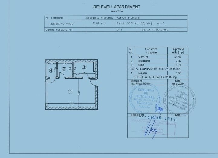 Garsoniera Cavar Brancoveanu. - Poză 20