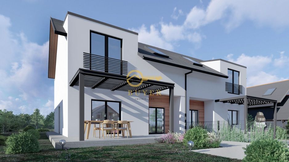 Casa tip duplex 380mp teren- Sura Mica- Ansamblu nou - Poză 15