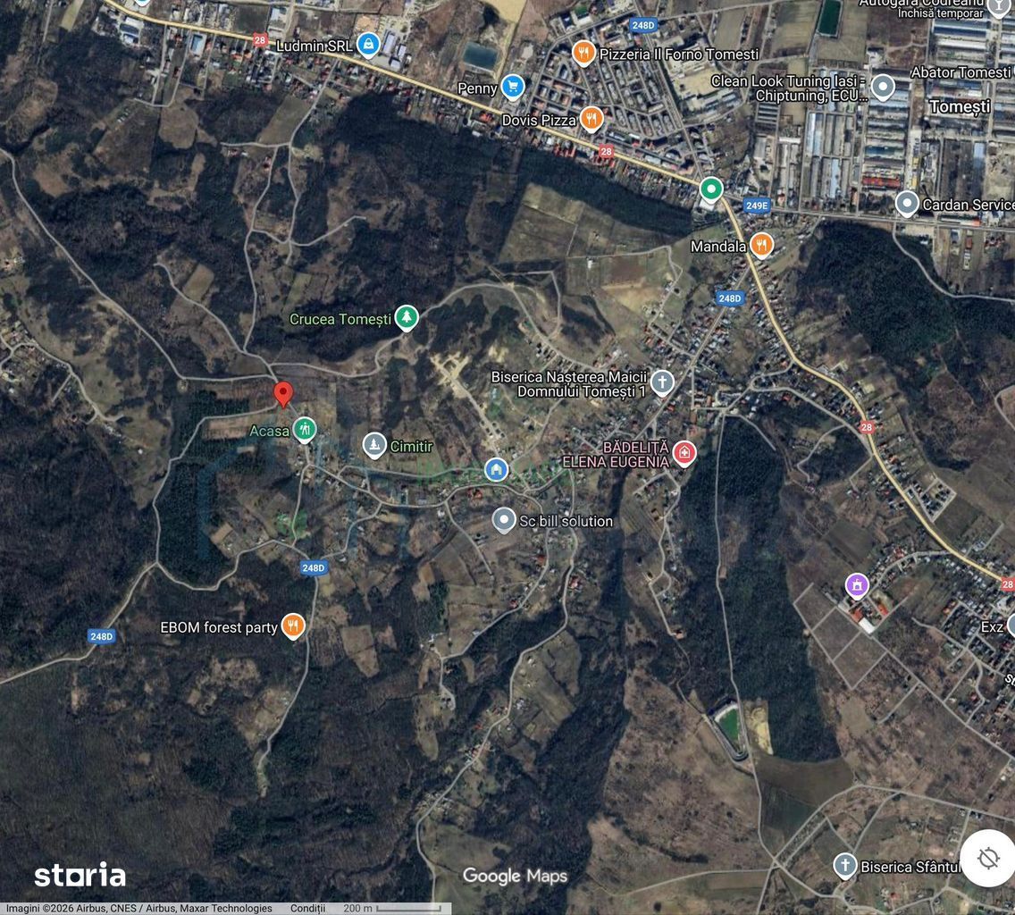 Teren intravilan de vânzare în Tomesti – Strada Văzduh nr. 1 - Poză 6