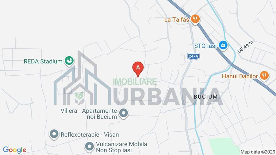 Teren de vânzare în Bucium, Iași – 719 mp – 378.000 EUR - Poză 1