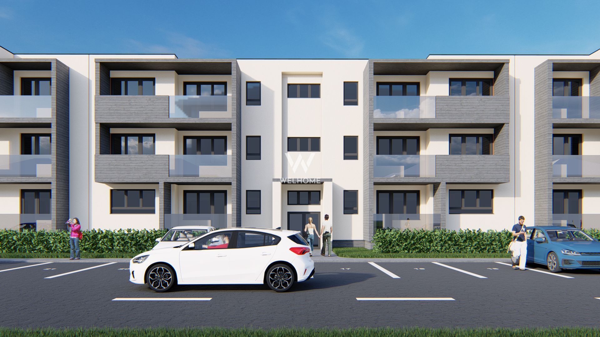 Apartament 3 camere si doua balcoane - Selimbar, Sibiu - Poză 3