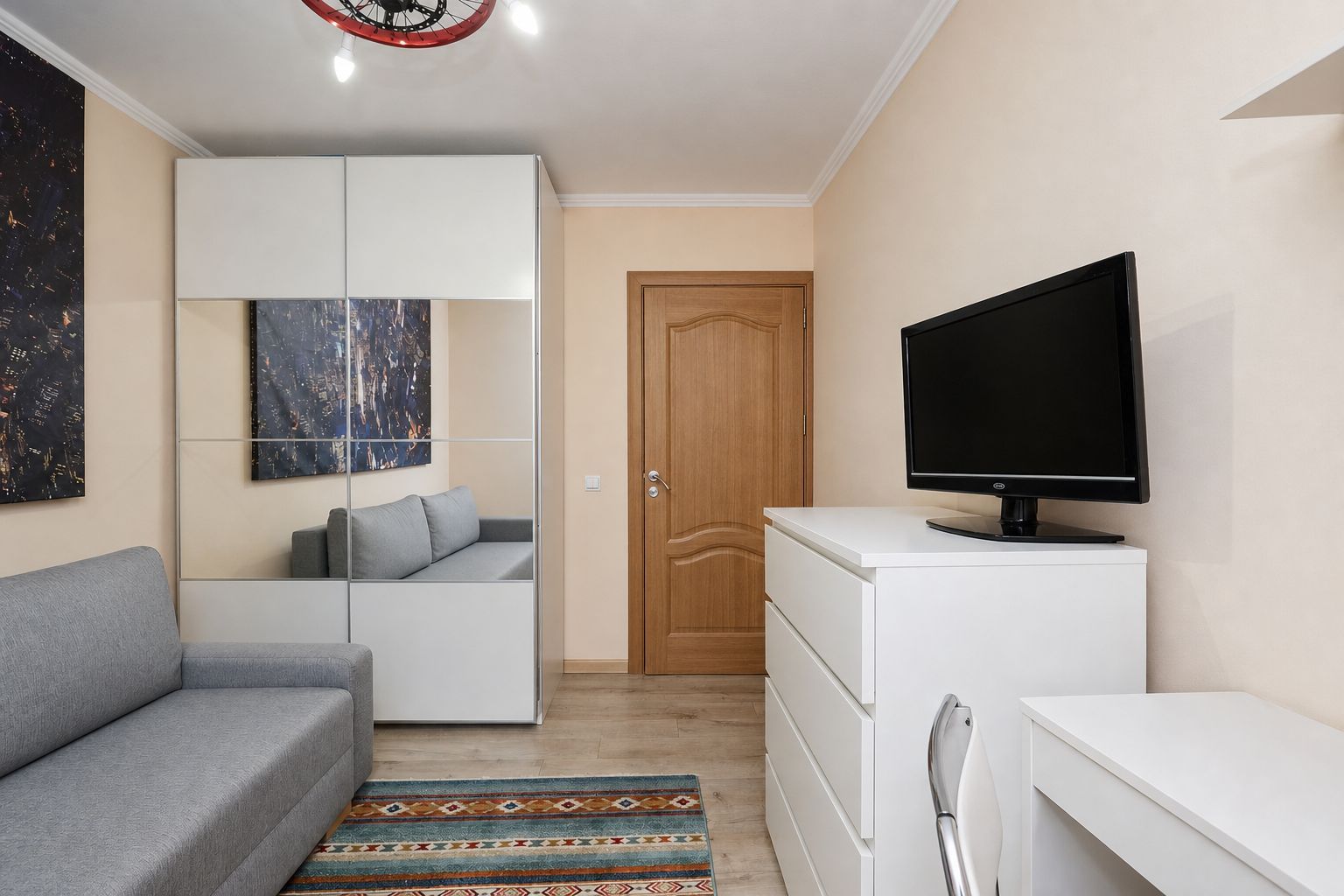 Apartament 3 camere, mobilat si utilat, 2 bai – Exercitiu - Poză 11