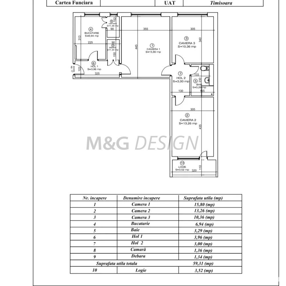 Apartament 3 camere zona Gara de Nord - Poză 7
