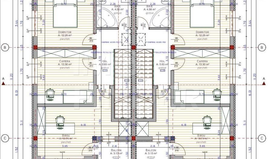 Vanzare parte de Duplex, 170 mp utili, zona strazii Borhanci - Poză 8