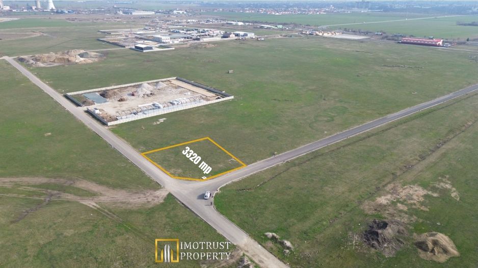 Teren industrial de vânzare Arad – 3.320 mp | PUZ aprobat | acces DN7 - Poză 2