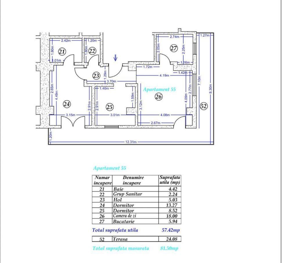 Vanzare Apartament 3 Camere la 1 Minut de Mall Vitan - Poză 2