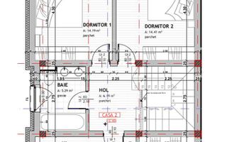 Casa de tip Duplex cu demisol si terasa - Poză 7