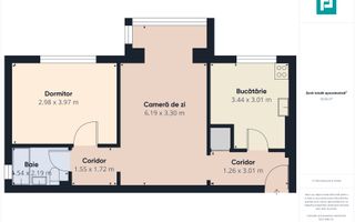 Apartament cu 2 camere semidecomandat în zona UTA - Poză 15