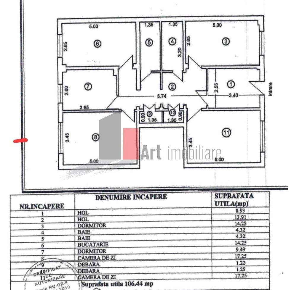 Ap 4 cam Giurgiu decomandat, parter - Poză 2