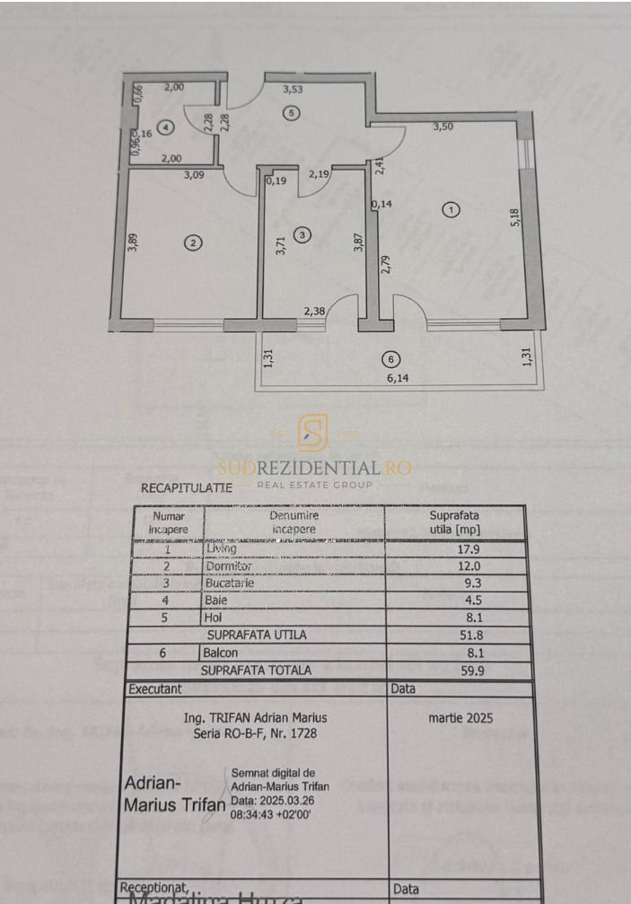Apartament 2 camere, mobilat si utilat, etaj 2, parcare inclusa, Salaj - Poză 23