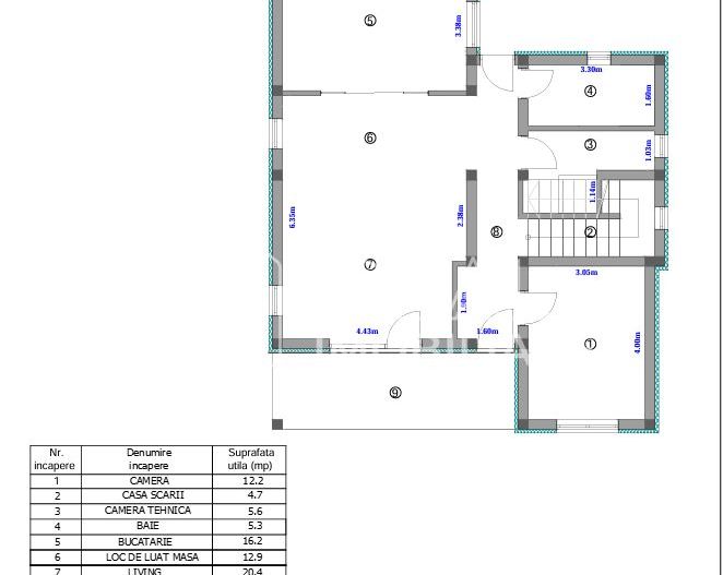Casă individuală premium în Tocile | Arhitectură modernă | Materiale de calitate - Schiță 3
