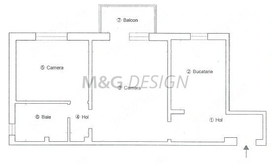 Apartament 2 camere  Complexul Studențesc - Poză 9