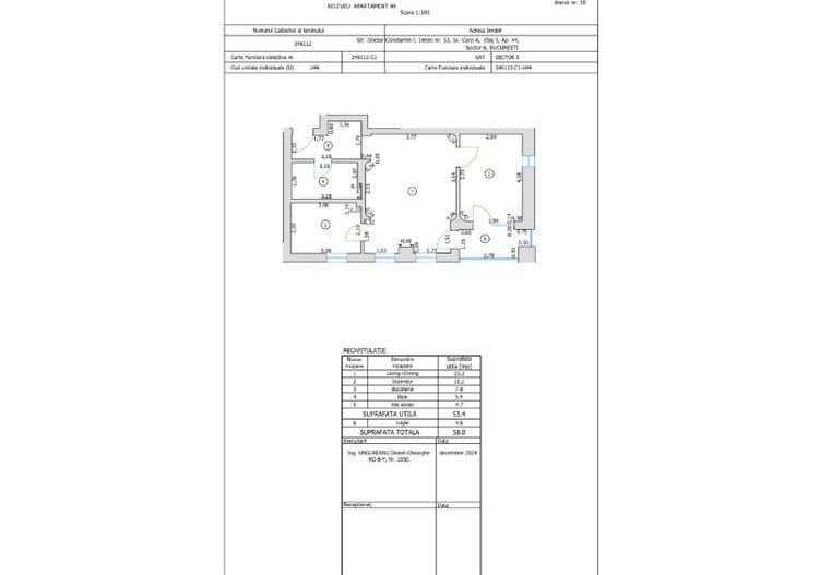 Apartament 2 camere BLOC NOU Viilor - Poză 15