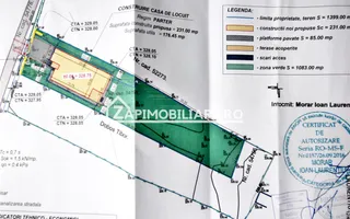 Casa 5 camere pe 1 nivel cu garaj si gard 176mp,1400mp teren - Poză 24