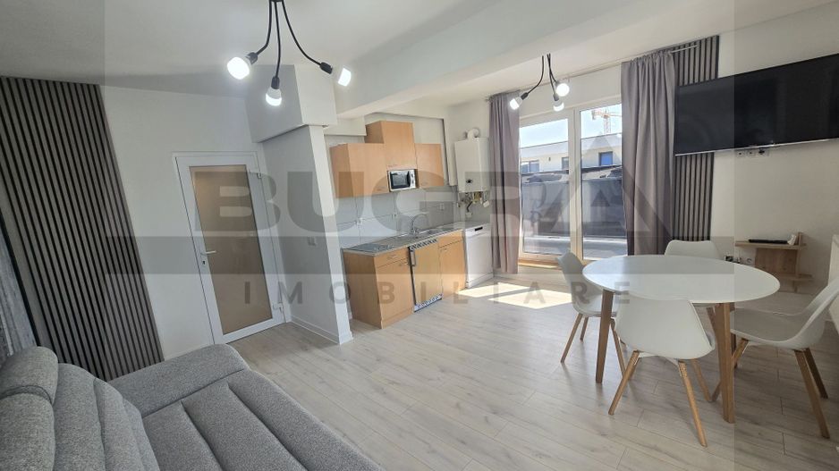 Apartament 42 mp, terasa 15 mp, parcare, zona C. Coposu - Poză 5