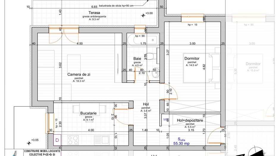 Giroc-Eso | Apartamente decomandate | Gradina proprie | Loc de parcare inclus - Poză 20