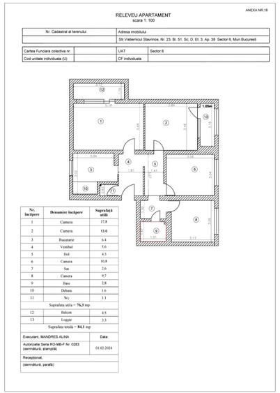 Apartament 4 camere, Militari, renovat 2025, - Poză 4
