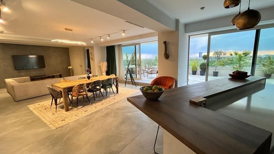 Penthouse Aviatiei | Complet Mobilat | View  Superb - Poză 2
