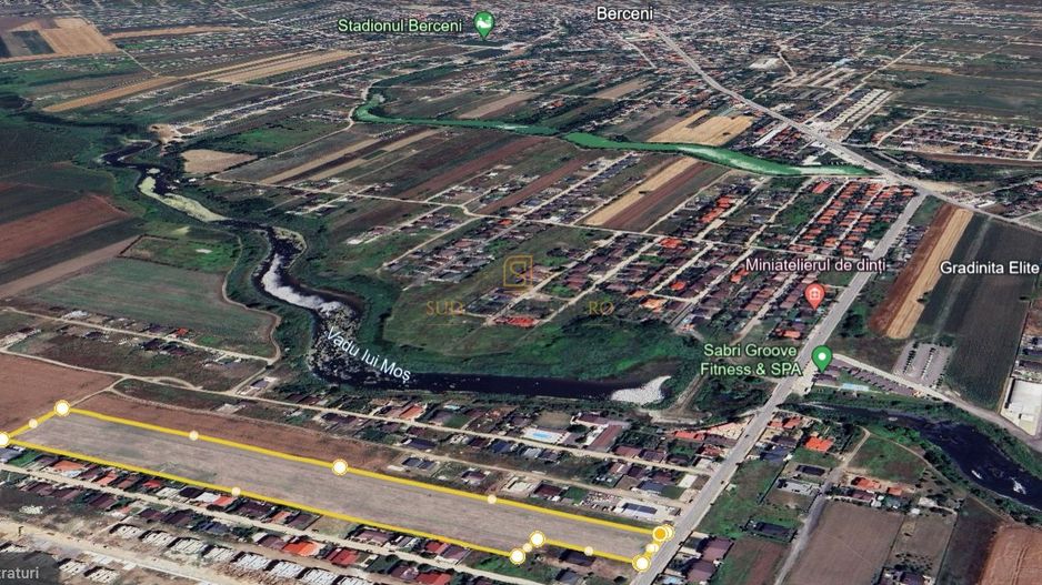 Teren 6000 mp, intravilan, P+2E, deschidere stradala, Berceni, Vidra - Poză 7
