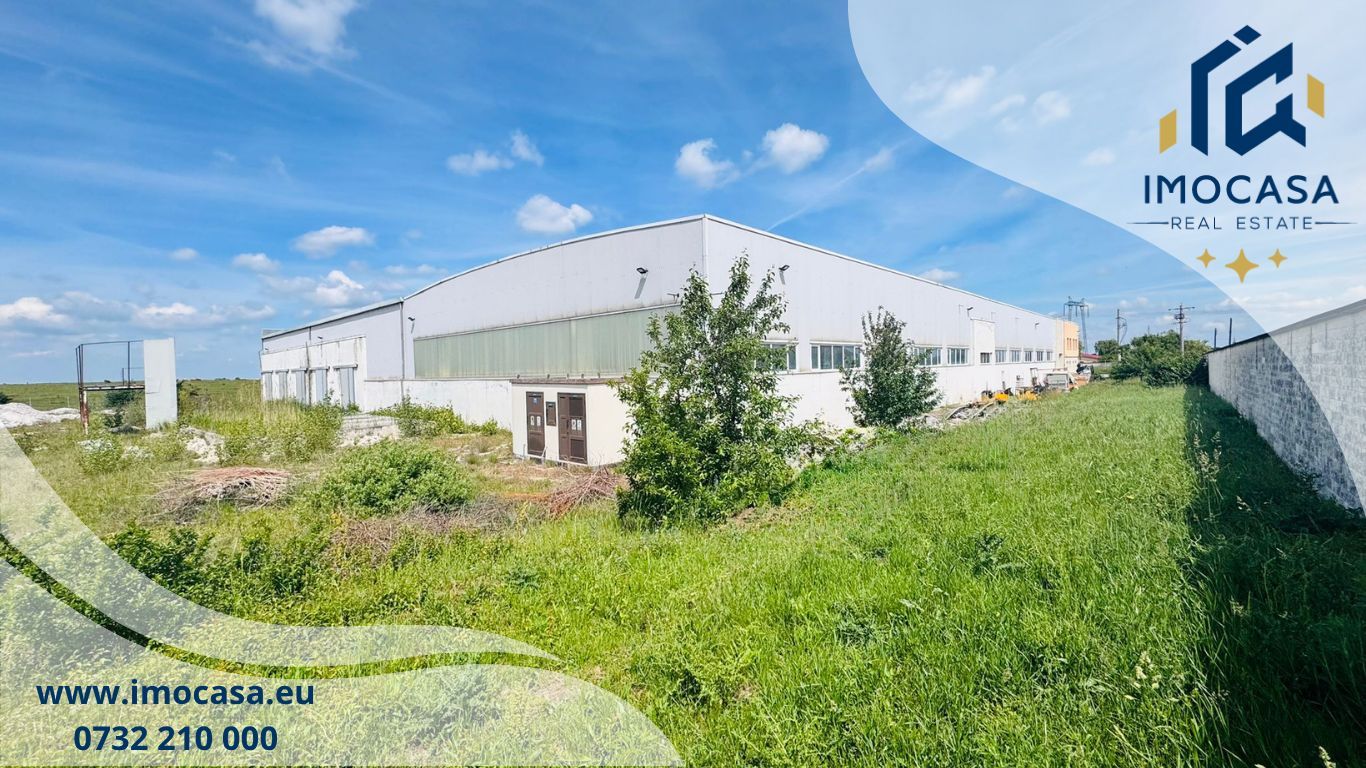 Hala industrială la cheie 2760mp teren 13.000mp, Fântânele Jud. Arad - Poză 13