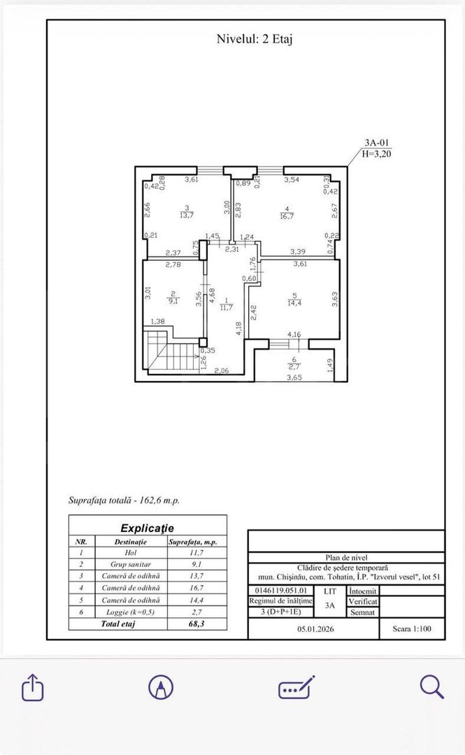 Vânzare, Hi-Tech, 2 nivele, 3 camere, strada Vielor, Tohatin - Poză 23