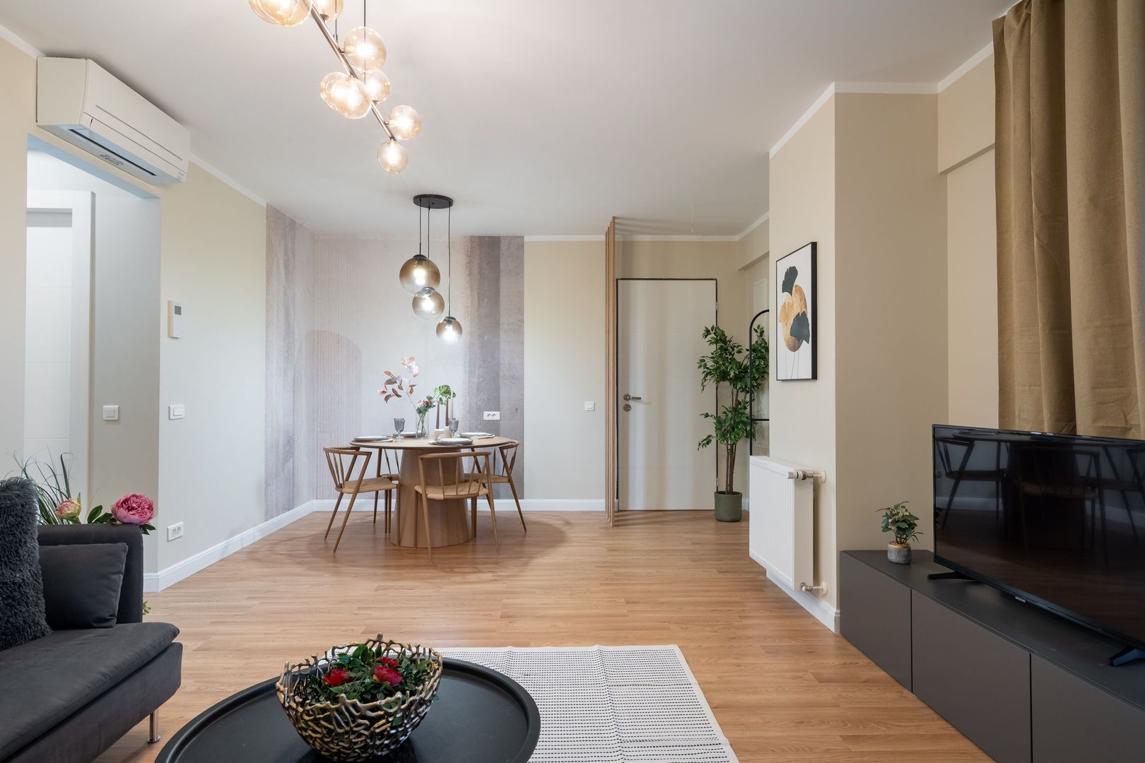 COMISION 0%-Apt 3 camere 75mp superb complet mobilat/utilat vedere lac ParcVerdi - Poză 8