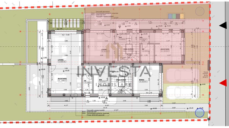 Duplex premium | 222 mp | curte si terase | Andrei Muresanu - Schiță 7