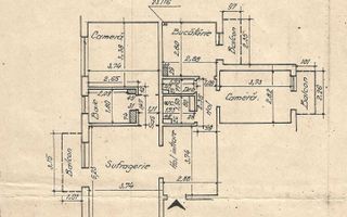 Apartament 3 camere / 82 mp / Etaj 1 / Bloc 1989 / Zimbru Tigarete - Poză 8