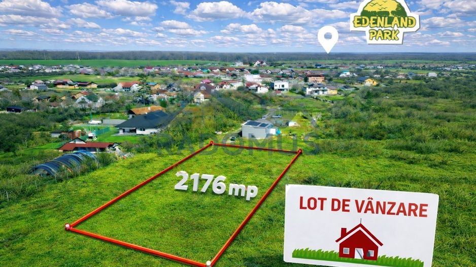 Teren intravilan–Balotești | 2.176 mp | Utilitati Disponibile I 64€/MP - Poză 1