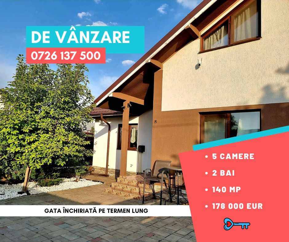 Oportunitate investiție - Casă de vânzare, gata închiriată pe termen lung - Poză 1