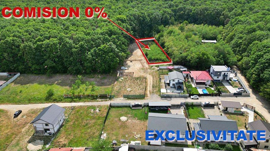 AZURA Imobiliare - Vanzare teren Hintesti, langa padure, 300m din DN - Poză 1