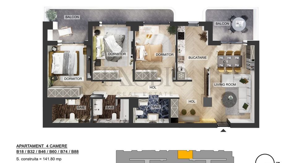 Apartament 4 Camere | Pipera Plaza - Poză 4