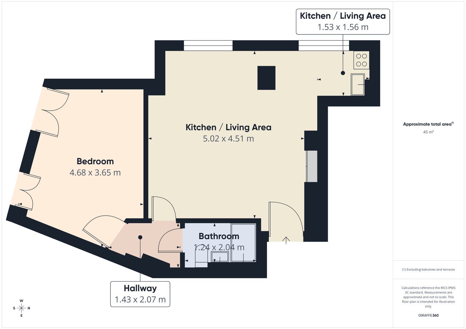 Apartament cu 2 camere de vanzare in Calea Victoriei nr 1 - Poză 7