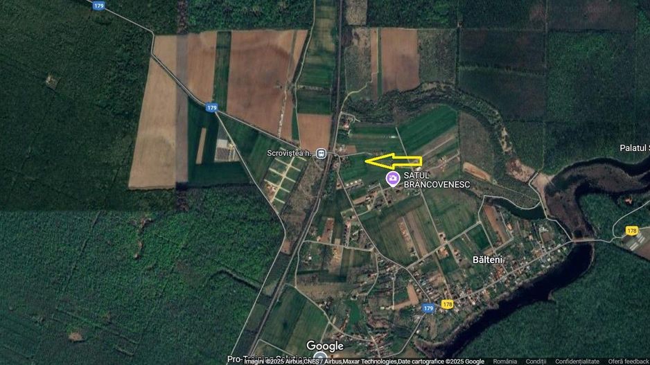 Teren intravilan de vanzare in Balteni | Intravilan | Padurea Scrovistea - Poză 2