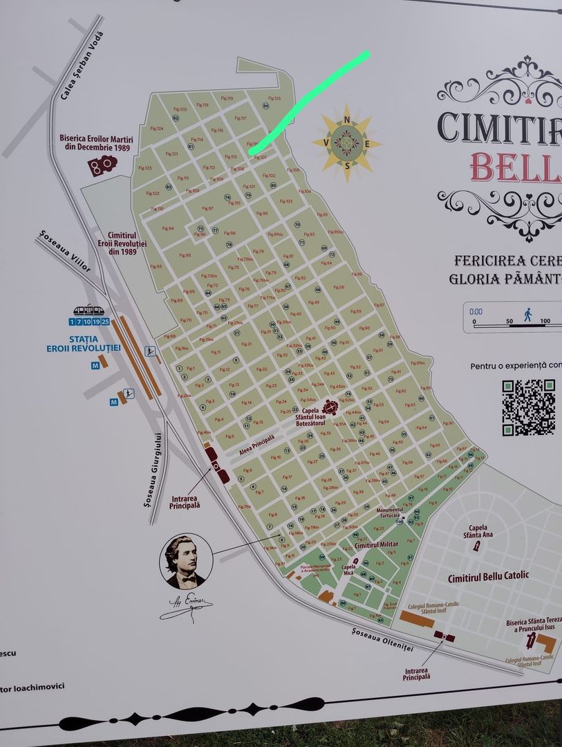Loc de veci, cimitir Bellu,  Bucuresti - Poză 3