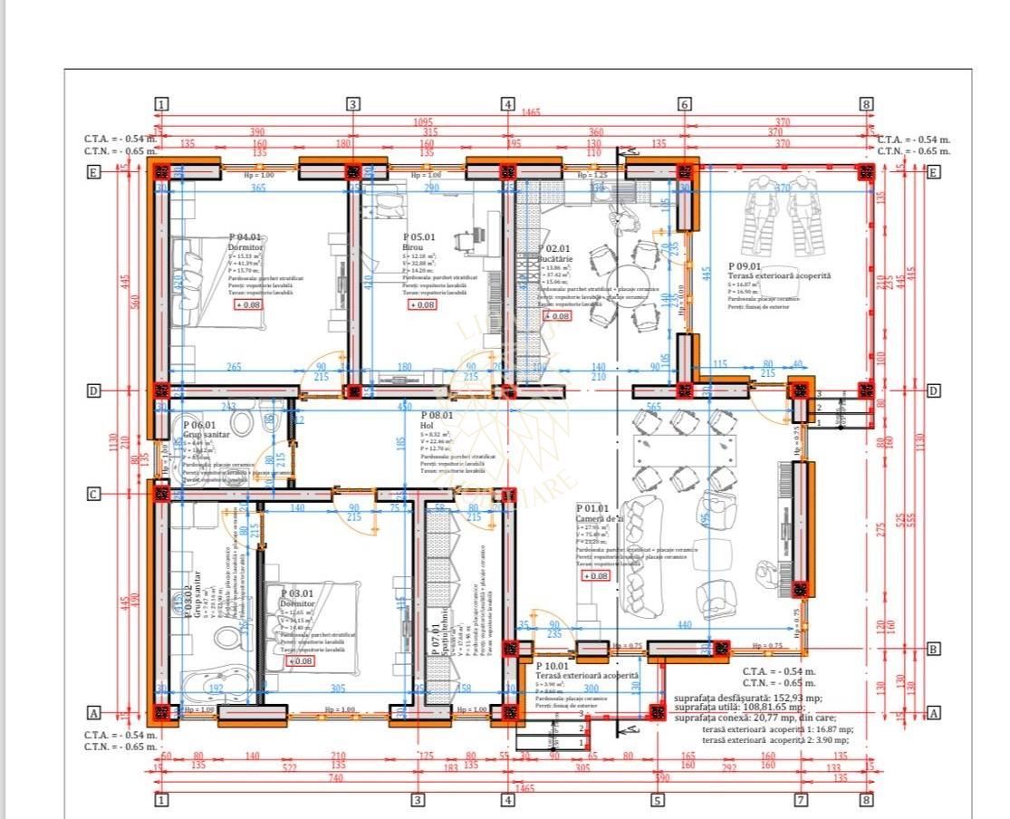Casa 4 camere 109 mp-teren 500 mp-terasa-Valea Sigmirului - Poză 4