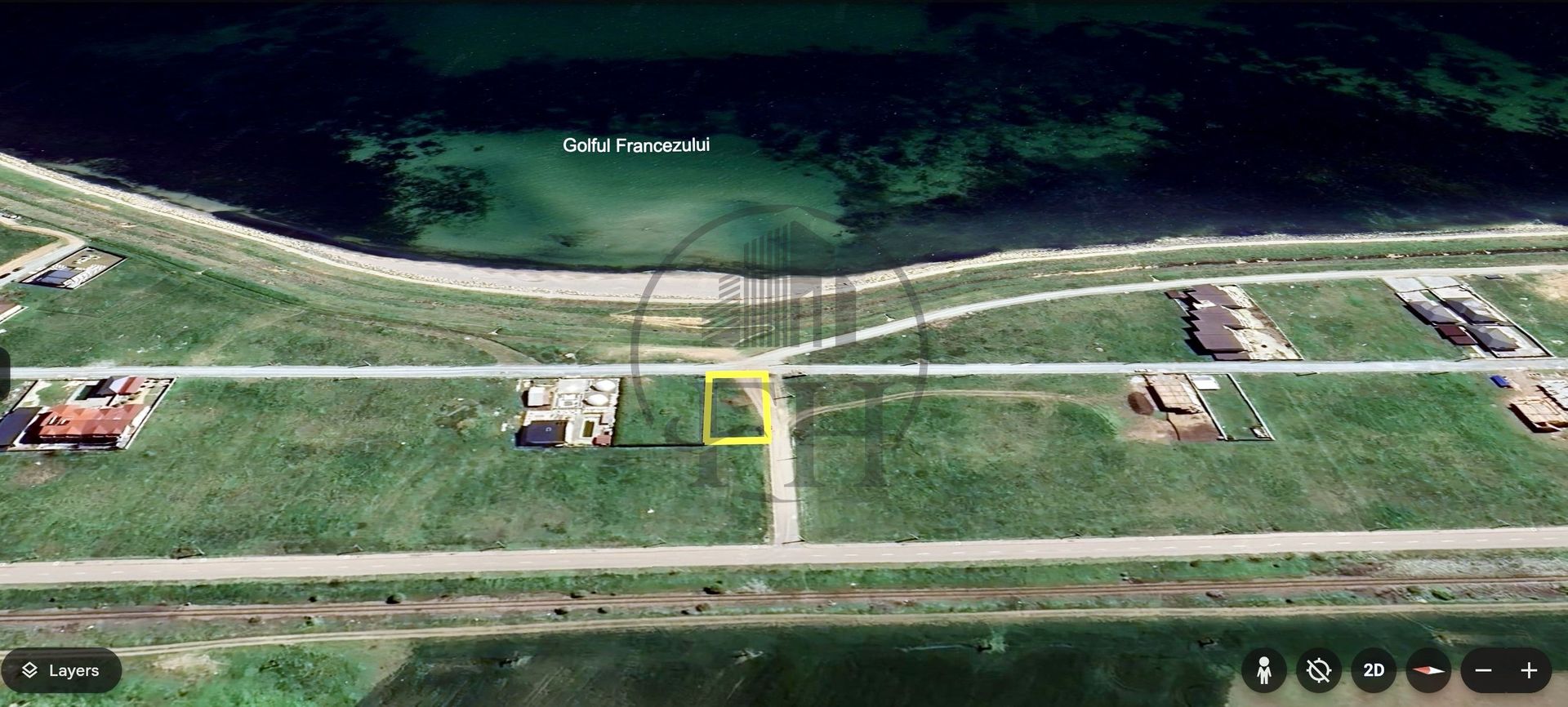 Teren intravilan de vanzare Costinesti, prima linie la mare - Poză 1