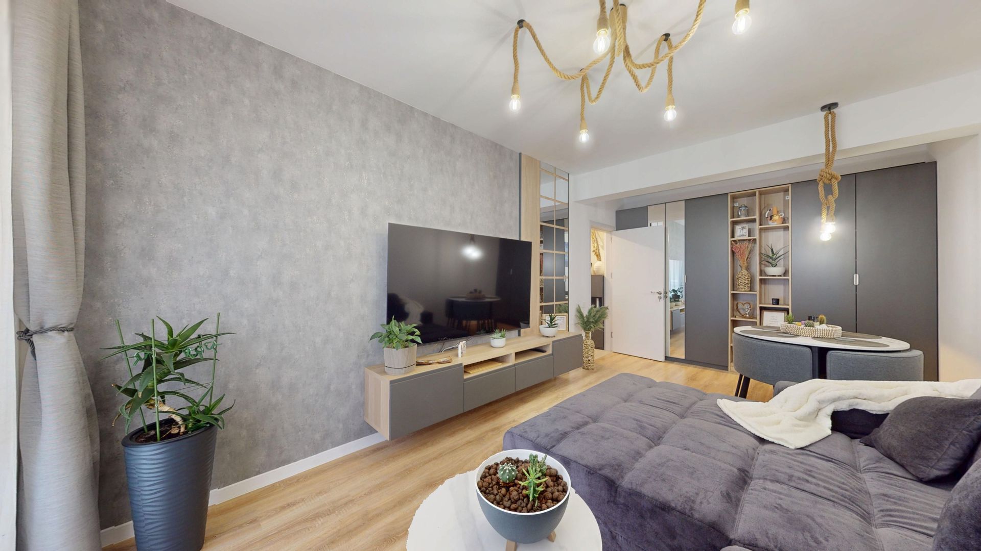 Metrou Berceni -Biruintei-Popesti Leordeni 2 camere-curte - Poză 6