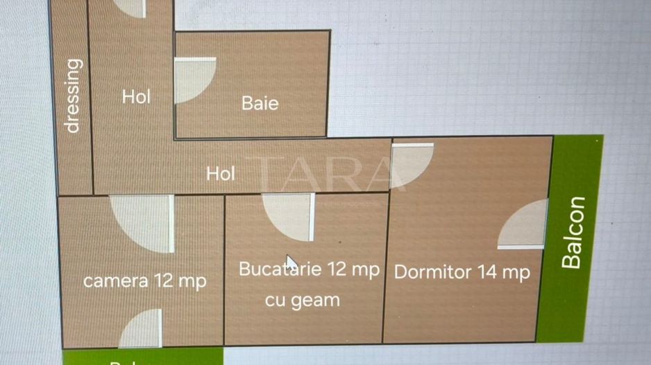 Apartament 3 camere modern, decomandat,  zonă excelentă. - Poză 7