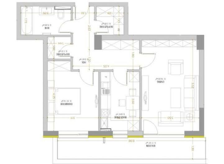 Apartament 2 camere finalizat bloc nou Urban Plaza Brasov  utilat - Poză 20