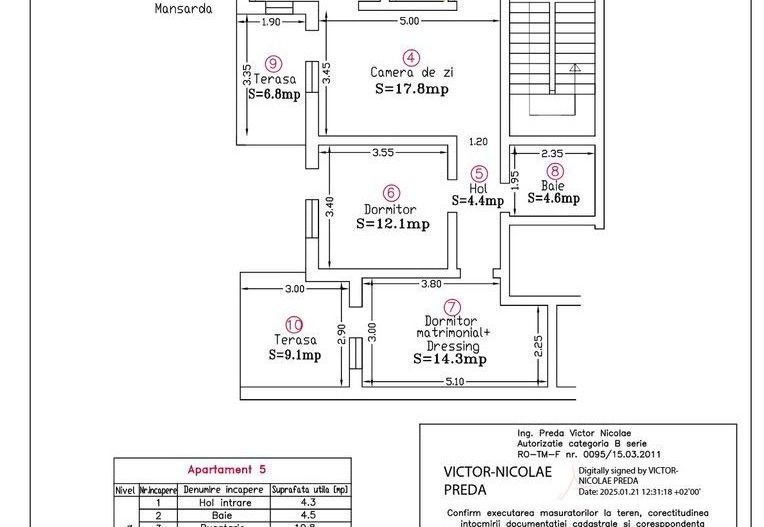 COMISION 0% | Apartament Mosnita Veche | 72.8 mp | 2 Parcari - Poză 13