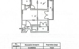 2 camere | Parc Floreasca | Luminos - Schiță 11