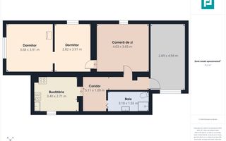 Casă cu 4 camere și 700 mp teren în Cermei - Poză 11