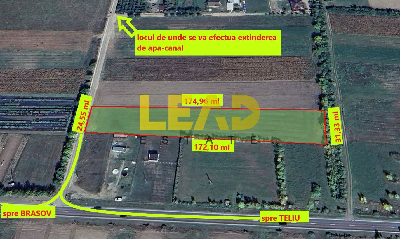 De Vanzare teren intravilan, 5000 mp in Stupinii Prejmerului - Poză 1