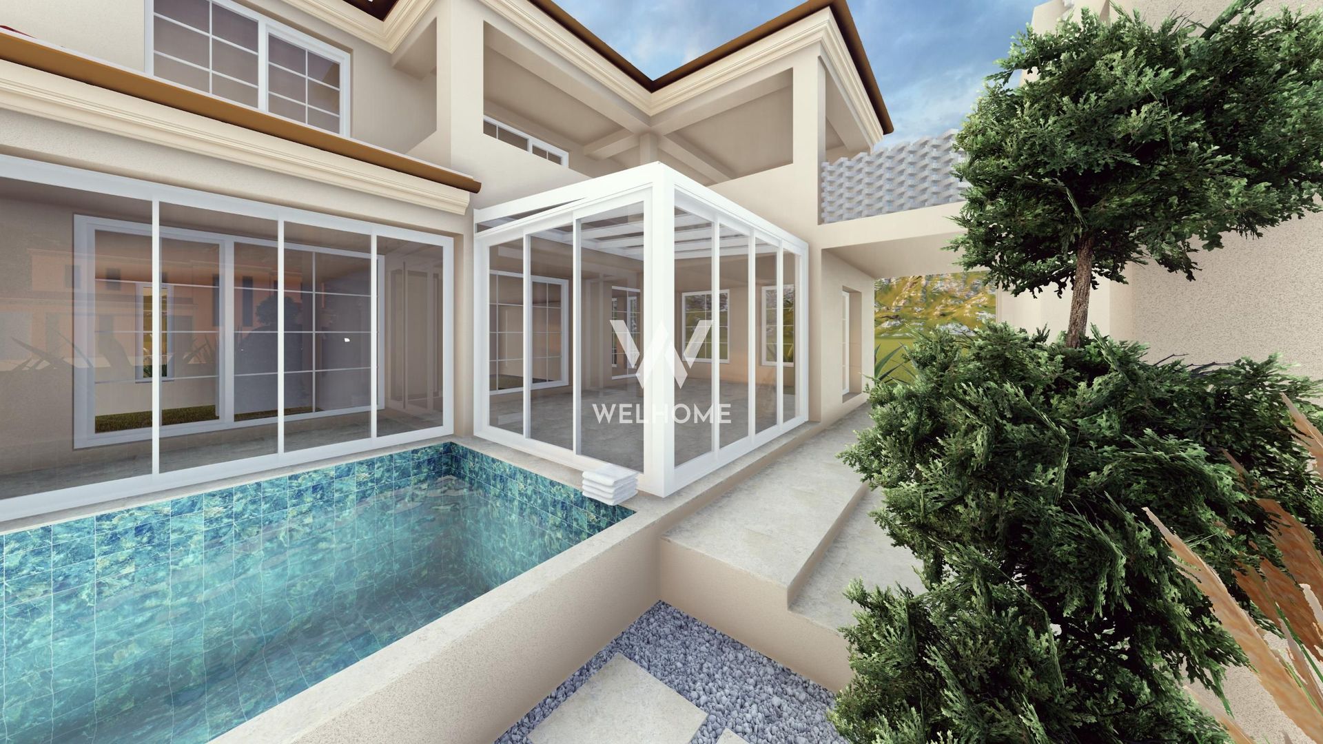 Vila EXCLUSIVISTA cu Piscina, Garaj si 3 Terase - Poză 4