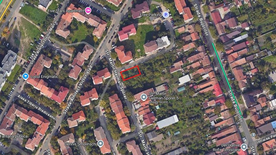 Teren Intravilan, De Vanzare, 500 mp, Zona Steaua, Timisoara, Comision 0 - Poză 3