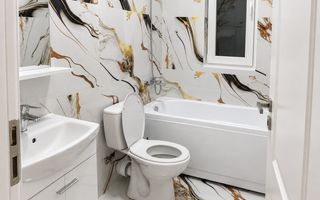 Jumătate de duplex nou, 3 camere, mobilat și utilat – teren de 300 mp - Poză 5